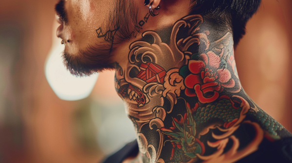 Neck Tattoo